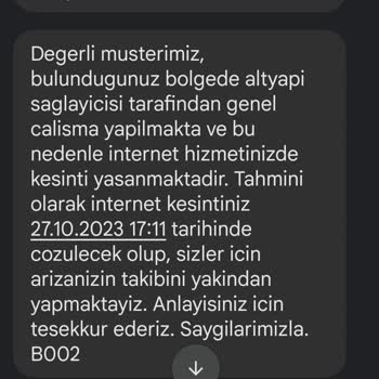 Millenicom Ulaşılamayan Müşteri Hizmetleri Ve Bitmeyen Altyapı Çalışmaları
