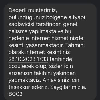 Millenicom Ulaşılamayan Müşteri Hizmetleri Ve Bitmeyen Altyapı Çalışmaları