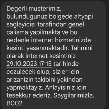 Millenicom Ulaşılamayan Müşteri Hizmetleri Ve Bitmeyen Altyapı Çalışmaları