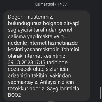 Millenicom Ulaşılamayan Müşteri Hizmetleri Ve Bitmeyen Altyapı Çalışmaları