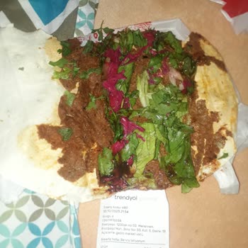Trendyol Yemek Doritoslu Çiğ Köfte Dürüm Siparişiyle İlgili Sorun