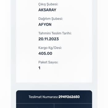 Horoz Lojistik Teslim Edilmeyen Buzdolabı Ve Kargo Suresi Uzunluğu