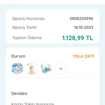 Ebebek Teslim Edilemeyen Sipariş