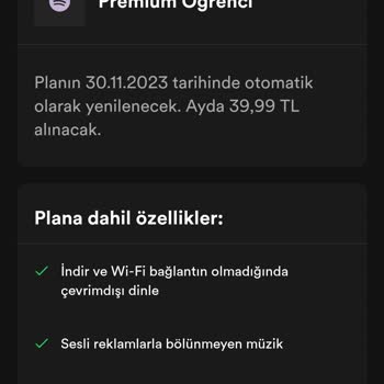 Spotify Öğrenci Planı Doğrulamama Rağmen Ücret Artıyor