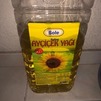 Sole Ayçiçek Yağı Çok Kötü Kokuyor