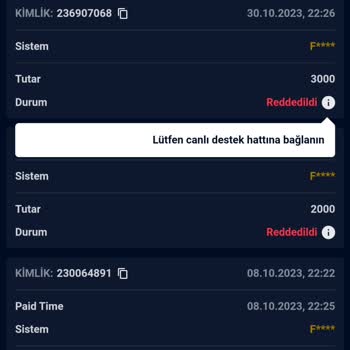 Prizmabet Bakiye Sildi Çekim Vermedi