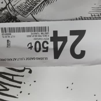 Onur Market Etiket Farkının Ödenmemesi