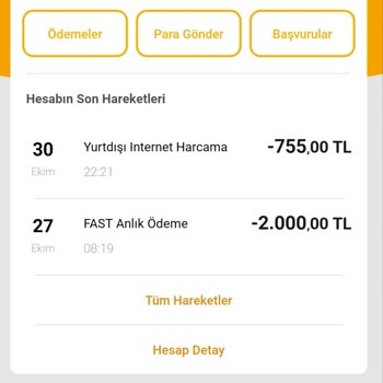 VakıfBank Bilgim Dahilinde Olmayan İnternet Alışverişi