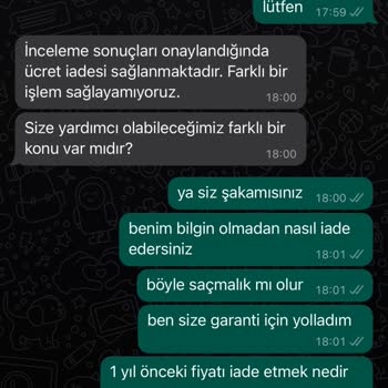 Stradivarius Bilgim Dışında Yapılan İşlem