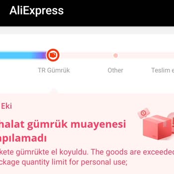 Sinotrans Makzume Lojistik Siparişime El Koydu