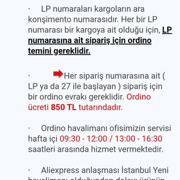 Sinotrans Makzume Lojistik Siparişime El Koydu
