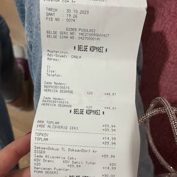 Eve'nin İade Sorunu