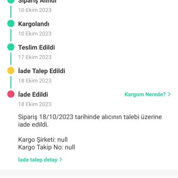 Dolap Ürün Teslim Edildiği Halde Ürün Kayıp Dendi
