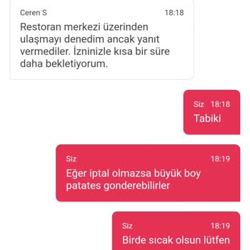 Yemek Sepeti KFC Siparişini İptal Etmediler Ve Bayat Geldi.