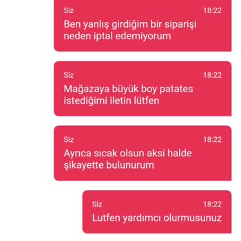 Yemek Sepeti KFC Siparişini İptal Etmediler Ve Bayat Geldi.