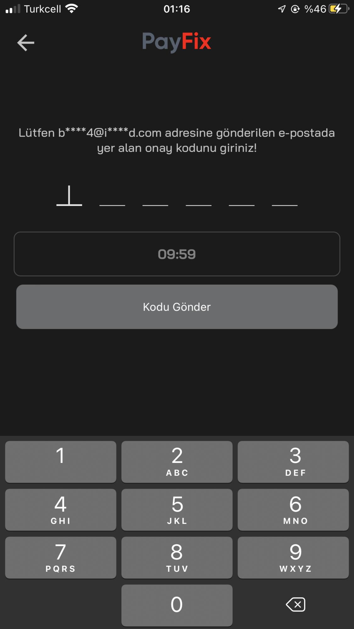 PayFix E Posta Adresime Kod Gelmiyor Şikayetvar