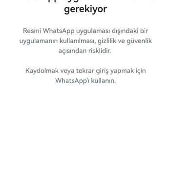 WhatsApp Numaramı Engellemiş