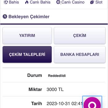Onwin Bahis Param Ödemdi Site Otuz Bin Çevrime Yaptım