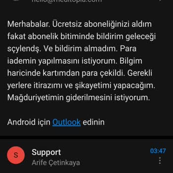 Meditopia Bilgim Dışı Para Çekimi. İşlem Prosedürü Gereği Gibi Yapılmadı