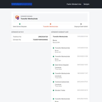 Trendyol Express Gelen Kargoyu 3 Saat İçinde Geri İade Vermesi