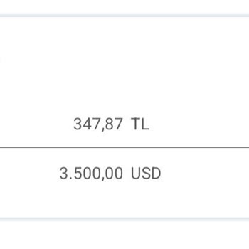 Denizbank USD'NİN Tl Olarak Karşılığı Doğru Değil.
