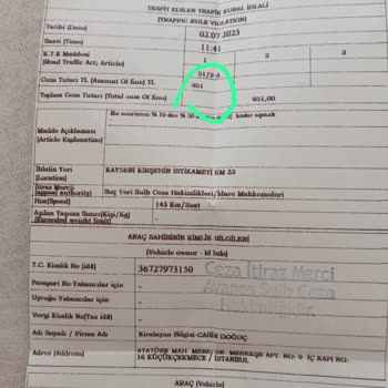 Ziraat Bankası Ceza Geri İade