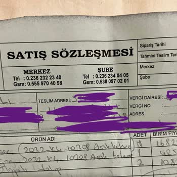 Manisa Enza Home Eşyalarımı Getirmiyor