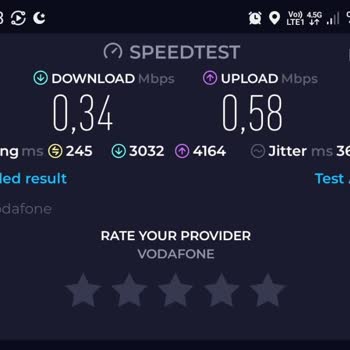Vodafone Mobil İnternet Çekmiyor.