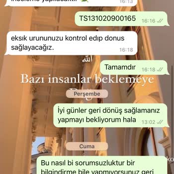 Bkmkitap Eksik Ürün Geldi Geri Dönüş Sağlanmadı