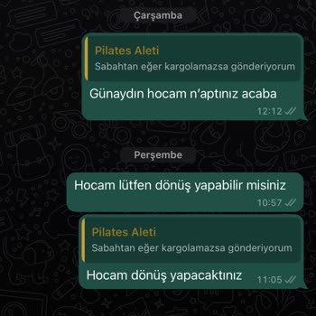 Metalife Pilates Ekipman Ürün Eksik Getirilmiyor Para İadesi Yapılmıyor