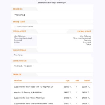 Fitmoda Siparişim Gönderilmiyor. İletişim Sağlayamıyorum.