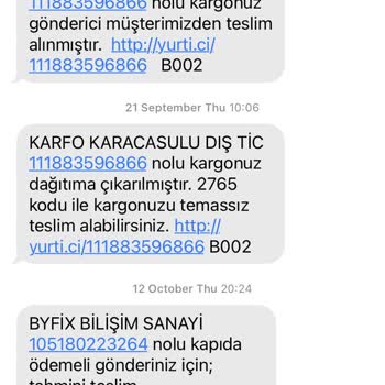 Byfix Servis Bozuk Gönderip, Ödeme Talep Ediliyor