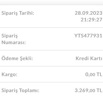 1 Ay Sonra Teslimat Yapılamaz Bahanesiyle İptal Edilen Yataş Ürünüm.