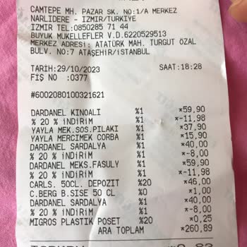 Dardanel Hamsinin İçinden Çıkan Plastik