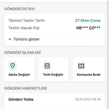 Trendyol Siparişin Gecikmesi İlgisizlik Memnuniyetsizlik