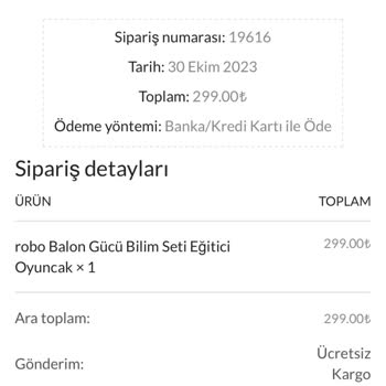 Robo Türkiye Adlı İnternet Sitesinden Alışveriş Sorunu!