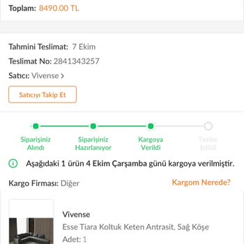 Vivense Aylardır Teslimat Yapmıyor