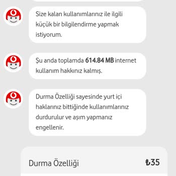 Vodafone Fatura Aşımıymış Yersen...