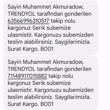 Sürat Kargo Kargomu Getirmiyor 8 Gün Oldu