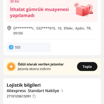Aliexpress Ürünler De Gümrük Takılması