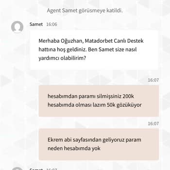 Matadorbet Siteye Para Yatırıp Oynadım, Ödeme Alamıyorum!