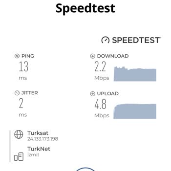 Kablo Net TÜRKSAT İle 2.2 Download Hızında Harika Fiber İnternet!