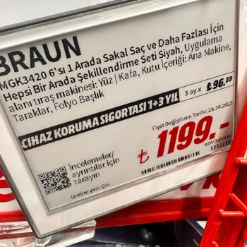 Media Markt Raf Fiyatı İle Kasa Fiyatı Farklı