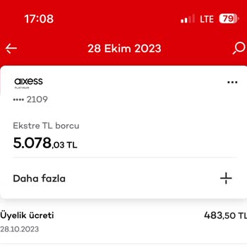 Akbank Yıllık Kart Ücreti