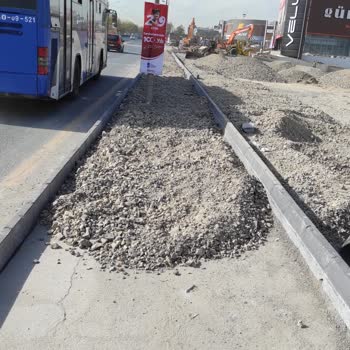 Yenimahalle Belediyesi İstanbul Yolu Kaldırım İşgali