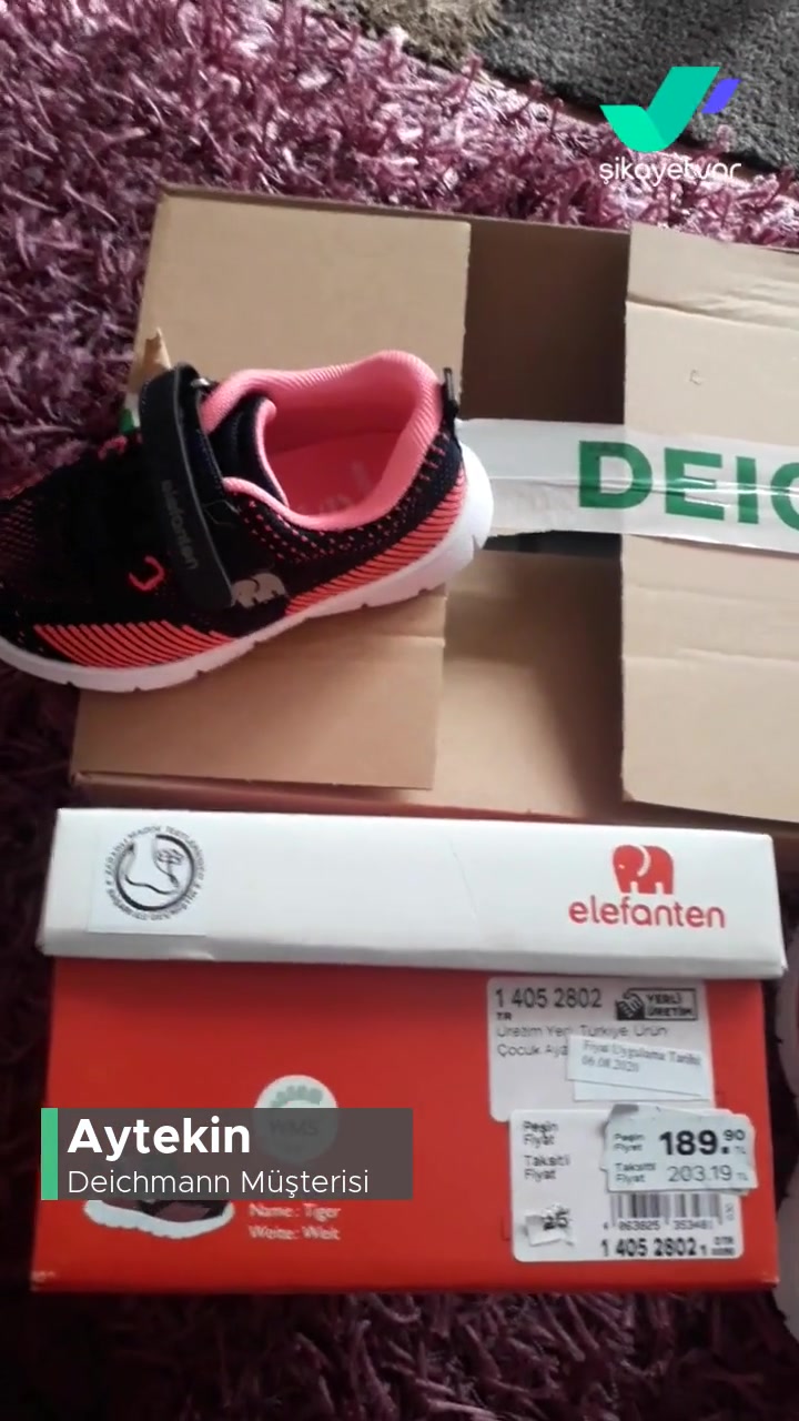 Deichmann Ürün Sorunu videonun kapak resmi