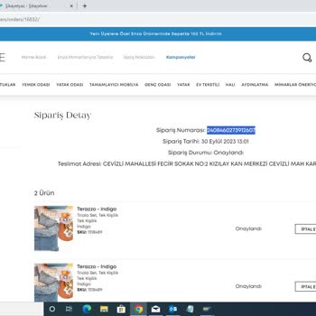 Enza Home Ürün Tesliminde Gecikme