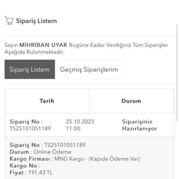 Kitapsepeti.com Siparişin Kargoya Verilmemesi