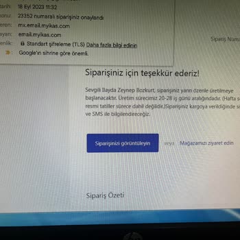 Vina Seramik Siparişim Kargoya Verilmiyor