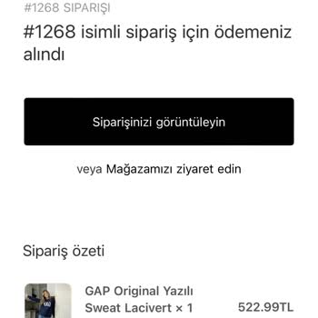 Lucy Butik Satın Aldığım Ürünü Göndermiyor